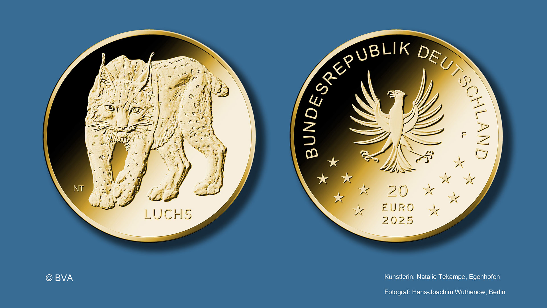  Deutsche Sammlermünzen 2025 aus Gold und Silber: Alle Ausgaben als Bildidee 