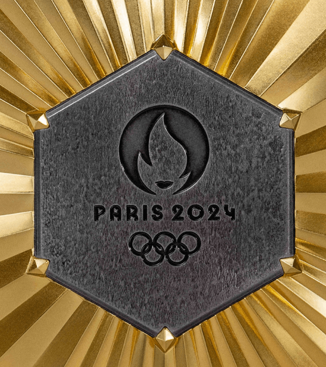 Detailansicht Goldmedaille