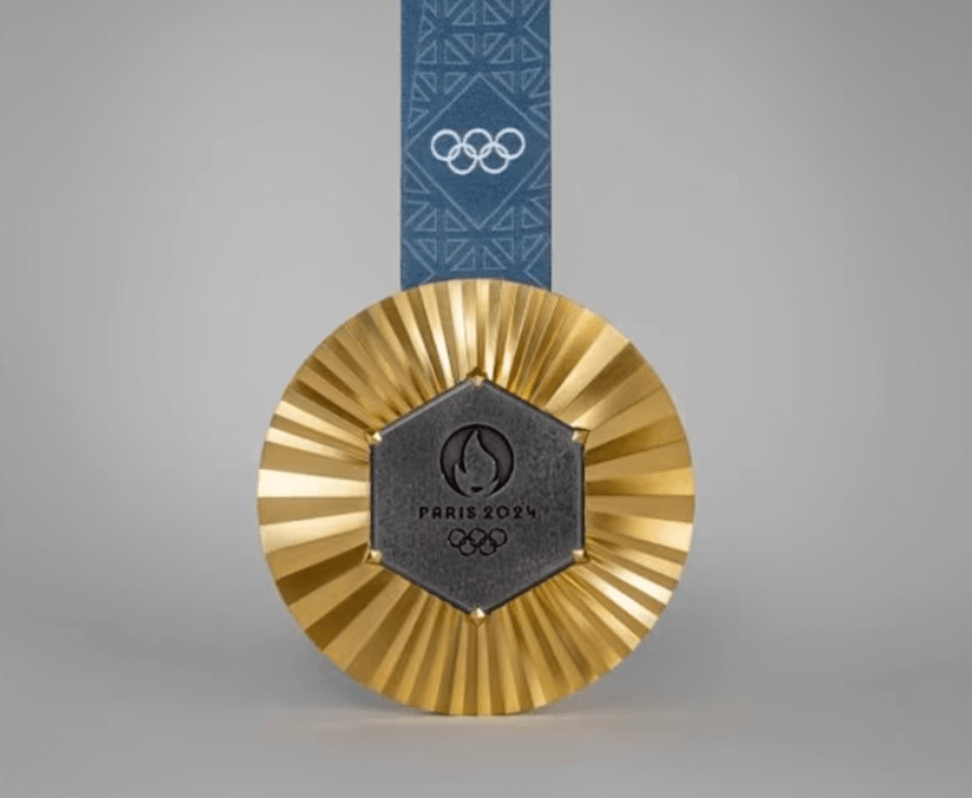 Detailansicht Goldmedaille