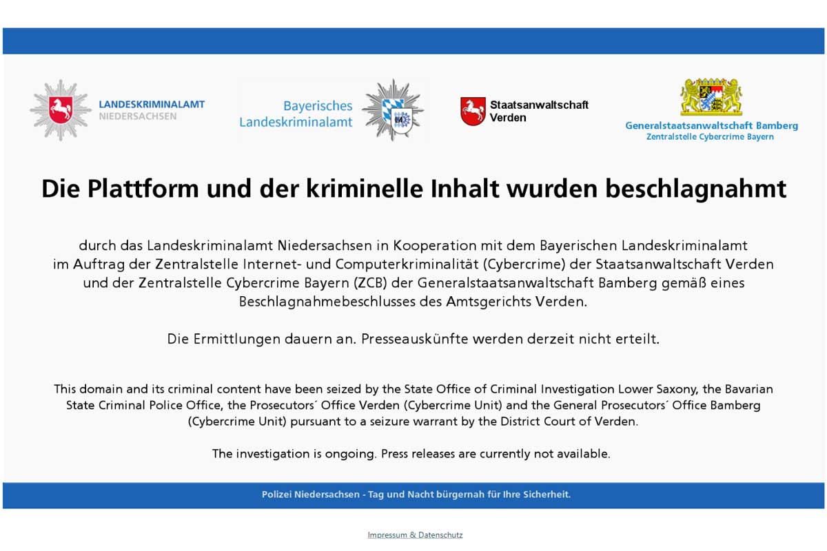 Polizei beschlagnahmt Internet Fakeshop